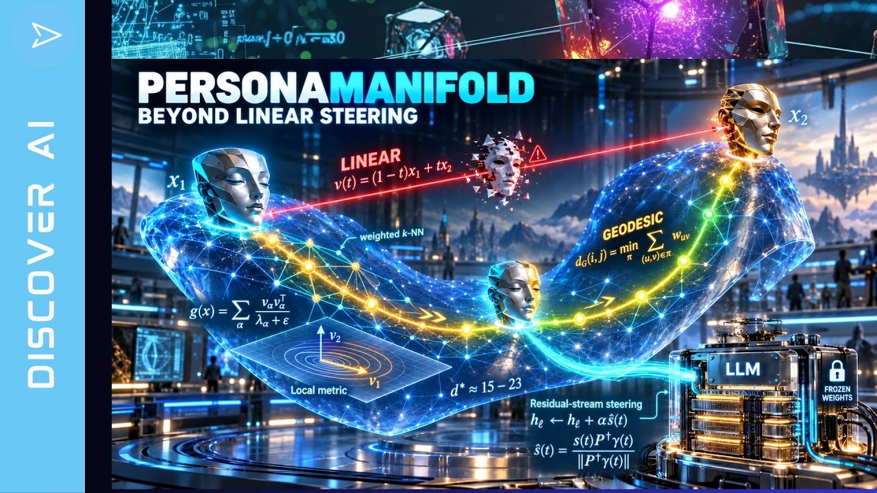 From AI Persona Vectors to Riemannian Geometry