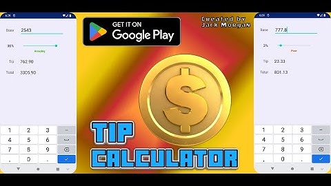 Tip Calculator App - Video Demonstration