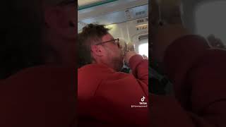 Vomiting on a plane