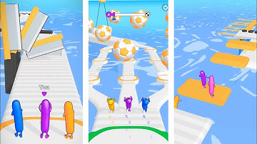 Wacky Run Levels 1-20 Voodoo IOS Gameplay