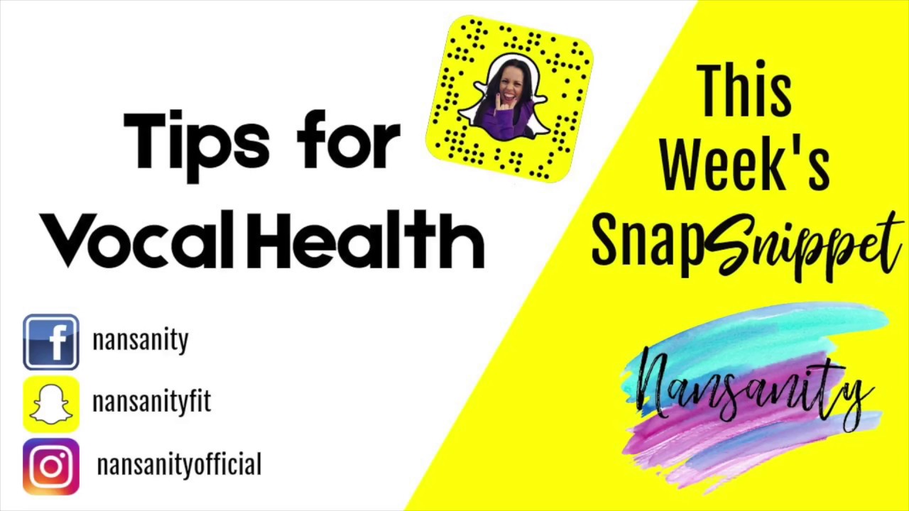 Top Tips for Vocal Health/Sore Throat/Lost Voice YouTube