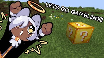 Trying to Beat Minecraft using Lucky Blocks…