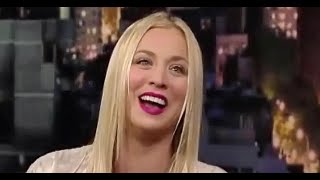 Kaley Cuoco "Broken leg story" LS - January 20, 2011