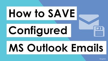 How to save Outlook emails from Configured Outlook Mailbox ?