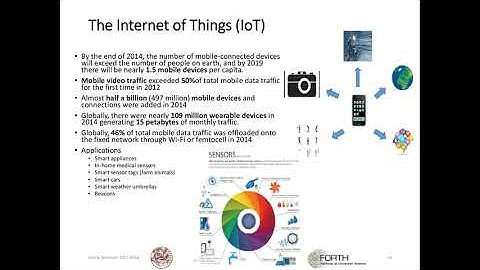 Wireless Sensor Networks (WSN)-3: WSN Examples and IoT Revolution