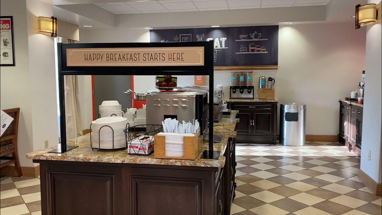 Breakfast at Hampton Inn & Suite By HILTON YouTube