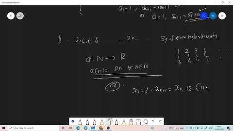 Sequences of real numbers (comp} by Dr. Krishna M