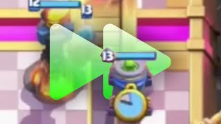 Clash Royale, But it's 2X Speed When a Tower isn't Damaged