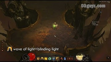 104 Diablo3 Monk skill wave of light blinding light