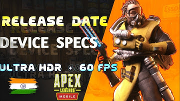 Apex Legends Mobile 😚 Release Date Announced | All Updates Of  3rd Beta