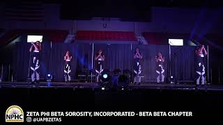 The Beta Beta Chapter of Zeta Phi Beta Sorority, Incorporated @ UAPB Homecoming Greek Show 2023