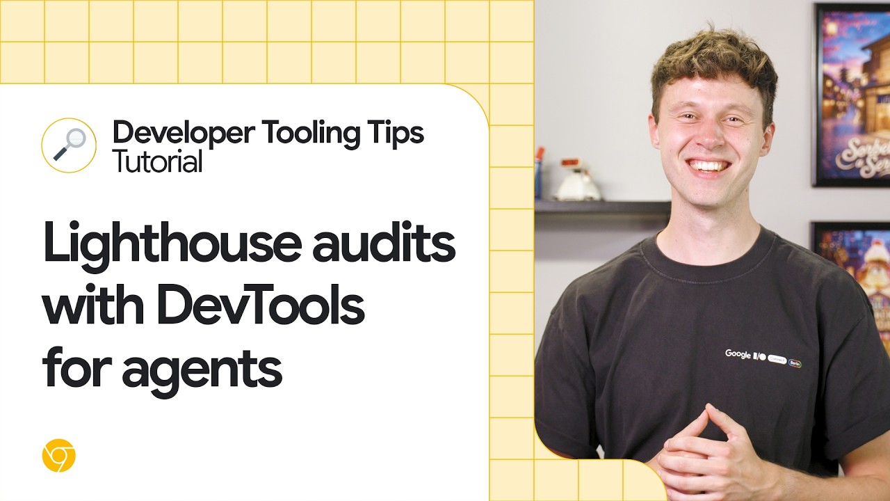 Thumbnail for Lighthouse audits with DevTools for agents