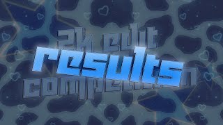 2K edit comp results!