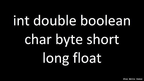 A Brief Description of Java Primitives (AP Computer Science final project)