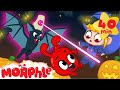 HALLOWEEN BATS! - My Magic Pet Morphle | Cartoons For Kids | Morphle TV