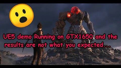 Valley of the ancient UNREAL ENGINE 5 DEMO PC #gtx1650 #grumorty