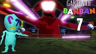 Garten Of Banban 7- New Gameplay Don't miss The Ending | Barten of BenBen 7