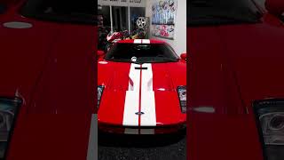 Meticulously maintained Mark IV Red 2005 Ford GT shows only 4,742 miles over a 20 year timespan!