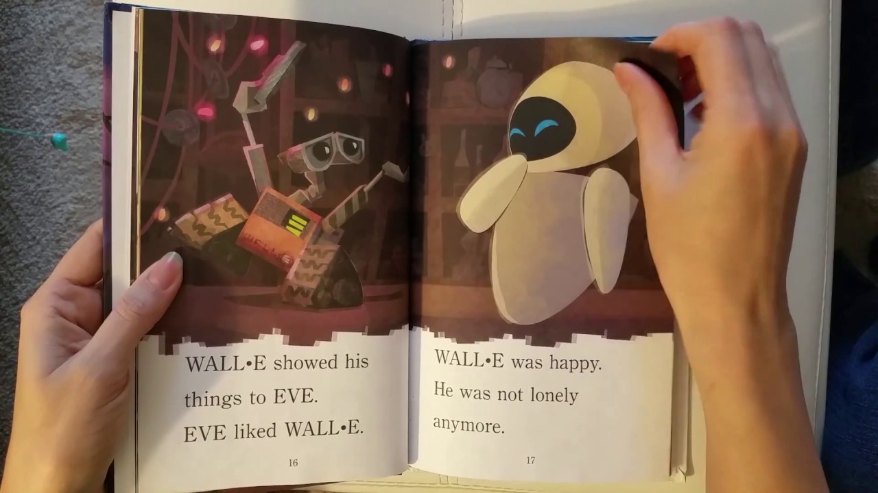 Reading story for children WALLE Story Book Level 1 YouTube
