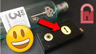 Making a Master Key from a Bottle of Gin!