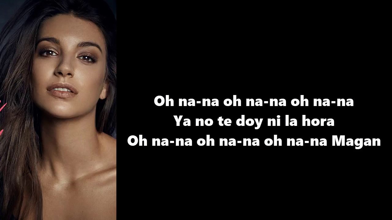 ANA GUERRA Y JUAN MAGAN- NI LA HORA-  LETRA