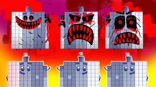 Numberblocks New 99 99 99 as Horror Version Two's Best Moments Part Two!
