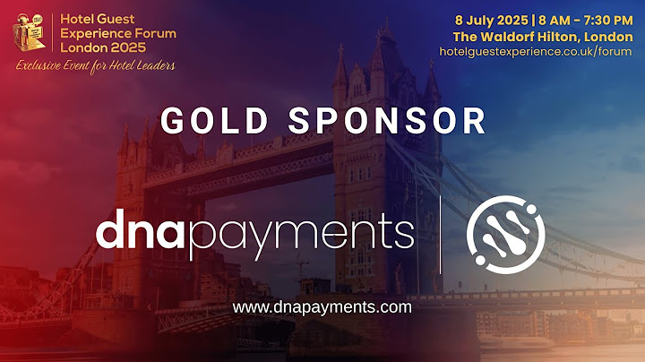 Sponsor of London’s 2nd Hotel Guest Experience Forum | 8th July 2025 | The Waldorf Hilton, London