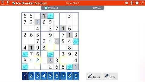 Sudoku Microsoft | Ice Breaker - Medium | August 23, 2021 | Daily Challenges