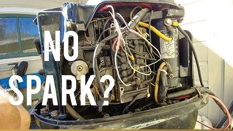how to fix no spark outboard