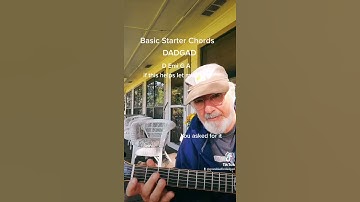 dadgad tuning guitar Lesson basic chords in the key of D
