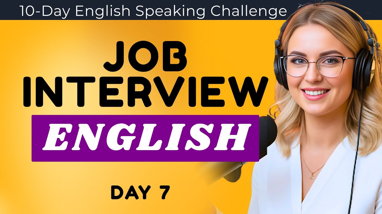 How to Pass a Job Interview in English | Job Interview Speaking ...