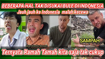 Bikin menyesal, Bule yang datang dibuat kecewa lihat kenyataan di Indonesia
