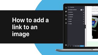 How to Add a Link to an Image