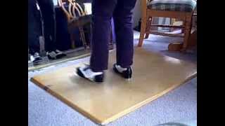Soft Shoe Tap Dance - Practice video