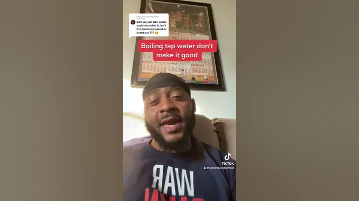 Boiling tap water doesn't make it ok to drink #youtube