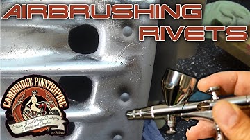 How to Airbrush 3D Looking Rivets - The Easy Way!