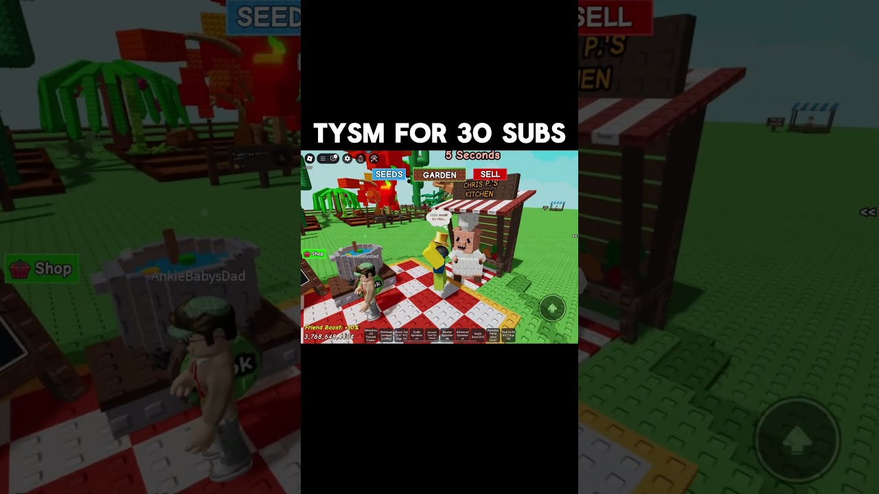 TYSM GUYS FOR 30 SUBS 