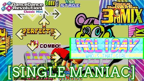 【DDR 3rd】 HOLIDAY / WHO