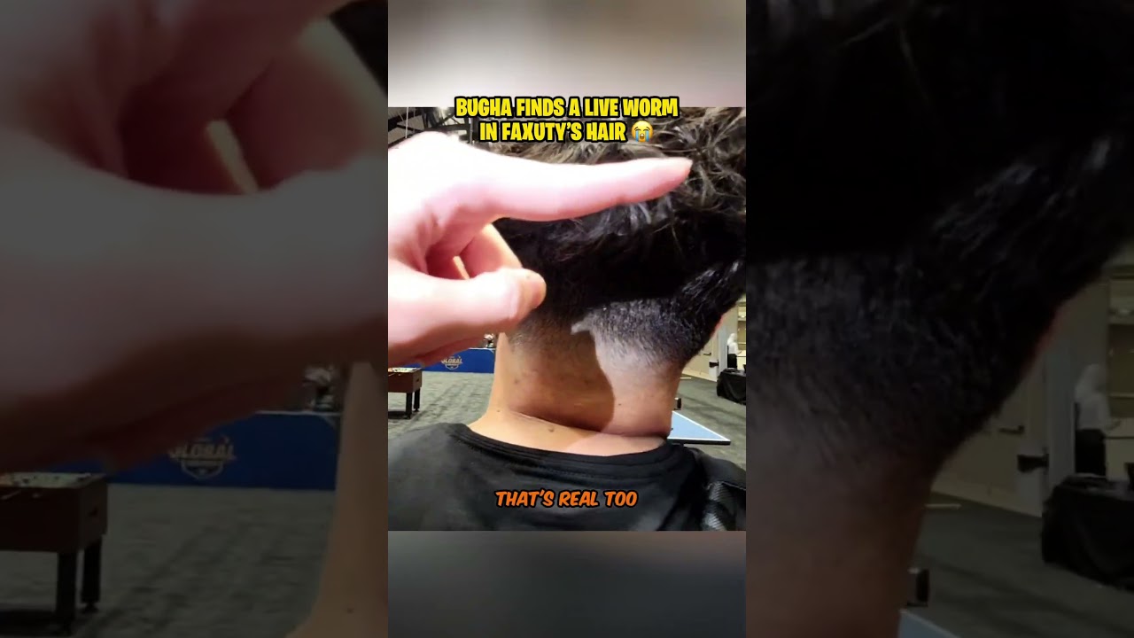 Bugha Finds a LIVE WORM in Faxuty’s Hair! 😭