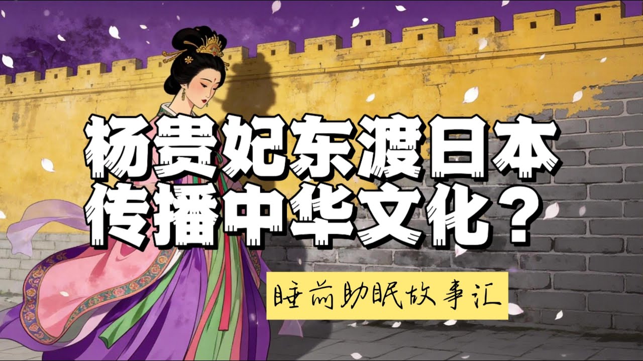 杨贵妃竟然没死，东渡日本传播中华文化？| 睡前助眠故事 + 432Hz音频舒缓疲劳，放松神经，帮助进入深度睡眠