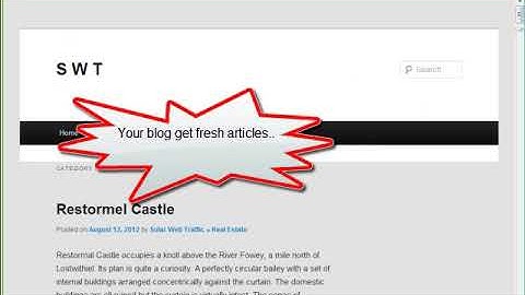 FREE Wordpress Auto Blog System