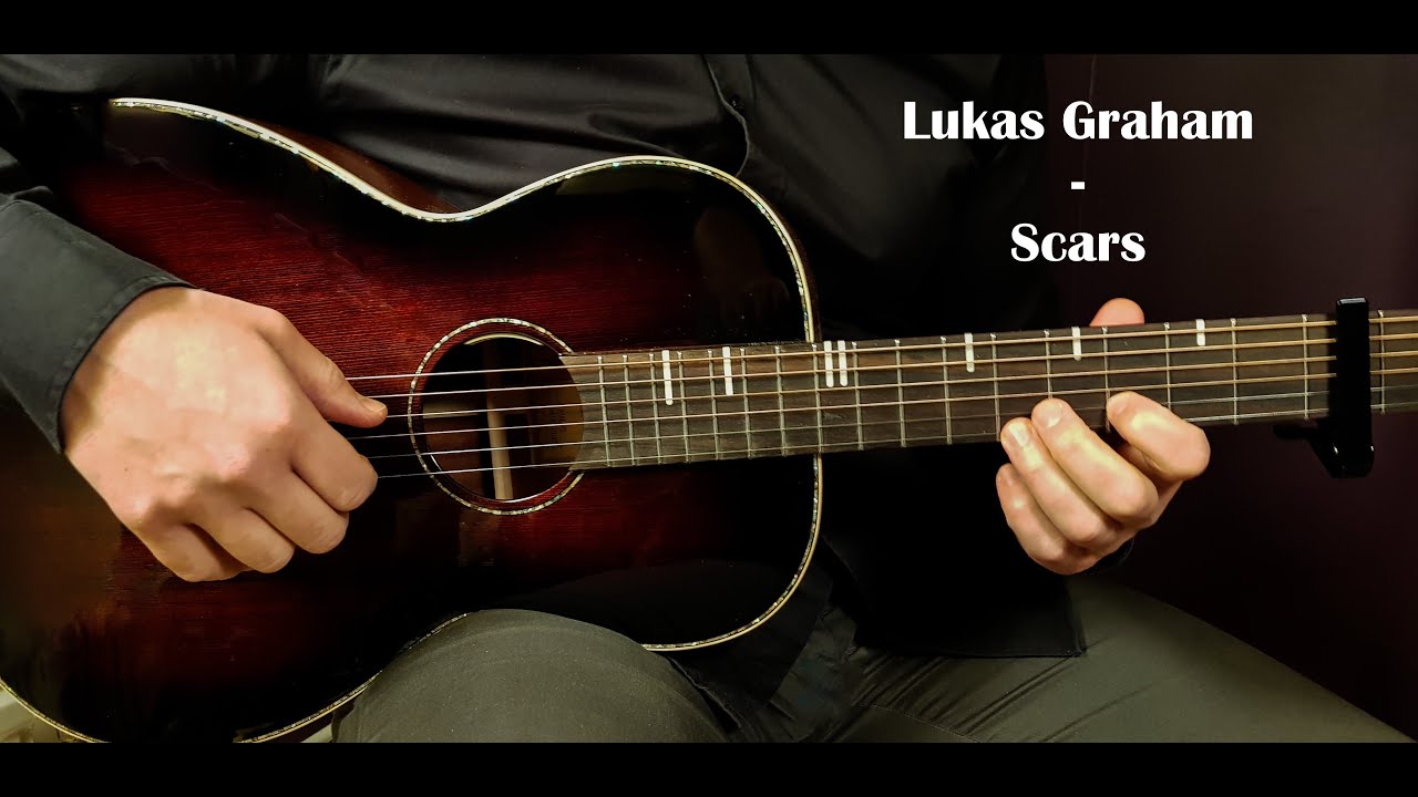 How to play LUKAS GRAHAM - SCARS Acoustic Guitar Lesson - Tutorial