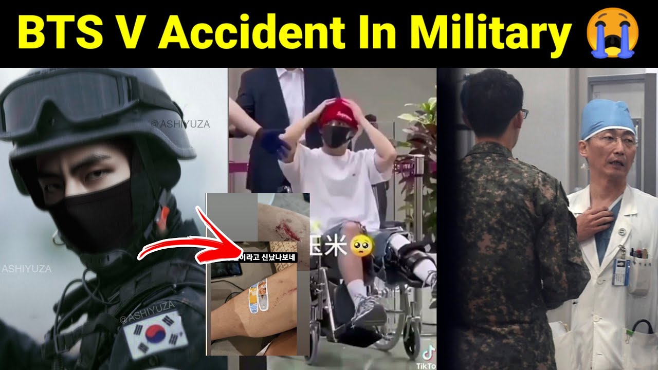 Bts V Suffered An Accident