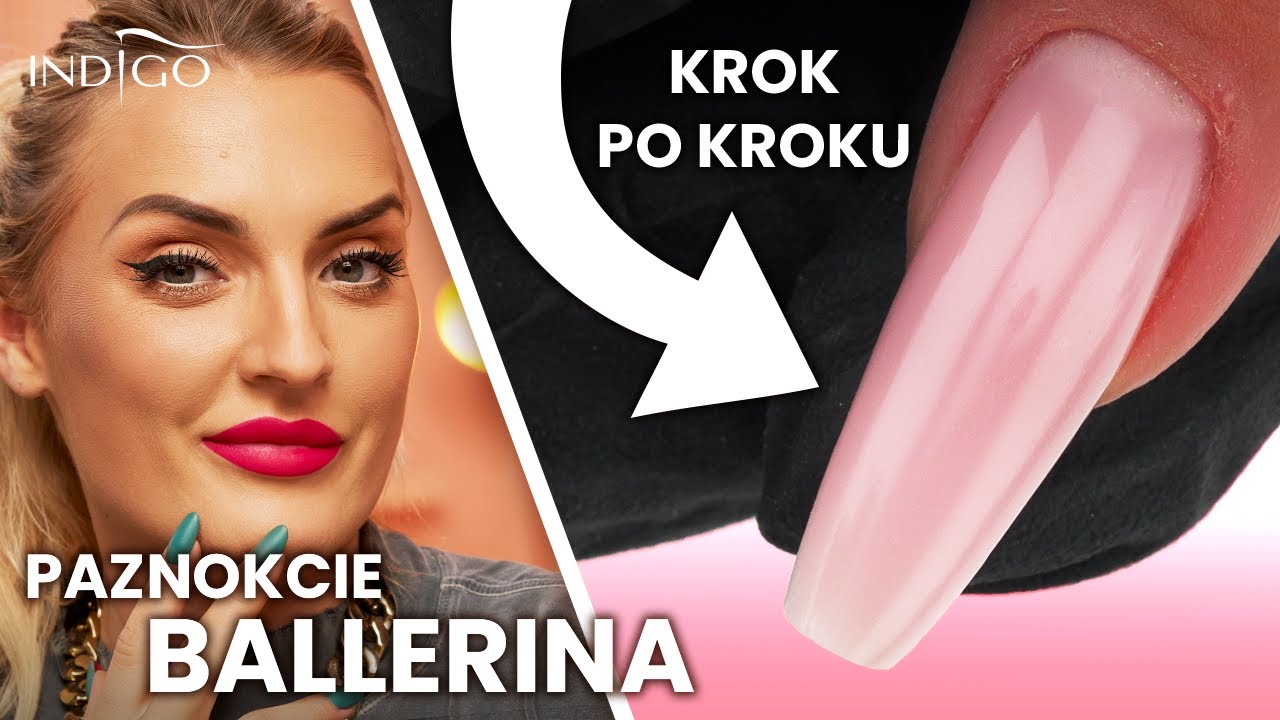 Paznokcie Sztylety Jak Zrobic Stiletto Nails Ksztalt Szpic Na Mistrzostwa Indigo Nails Youtube