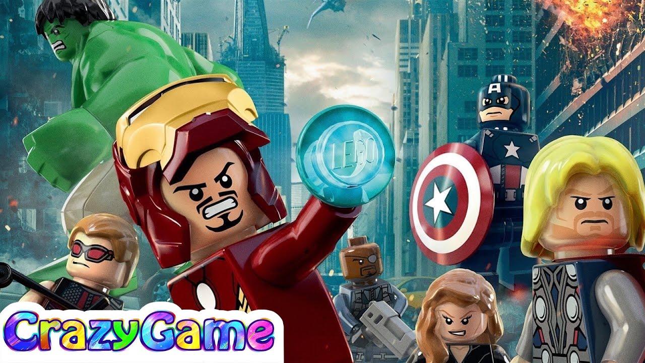 Lego MARVEL's Avengers Complete Walkthrough 100% Story Mode (4K) 