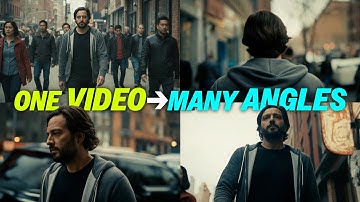 Create Cinematic Camera Angles from ANY Video — Instantly