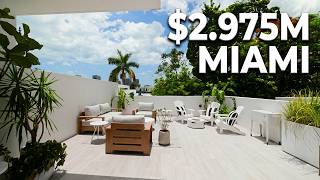 Inside Our $2.975M Coconut Grove Townhome | 4 Bed Rooftop Terrace Tour | Miami Luxury Real Estate