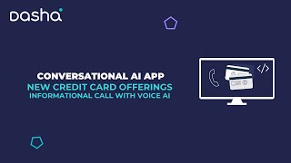 AI Walks Client Through New Credit Card Offerings | Conversational AI Live Demo