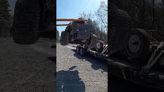 Loading mower with KIOTI NS6010 & PALLET FORK EXTENSIONS
