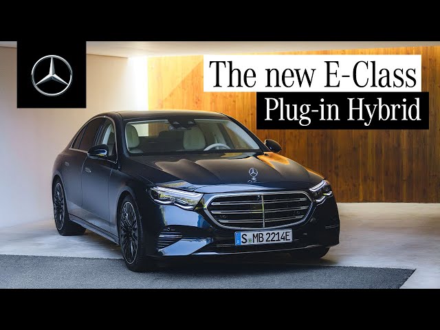 The new E-Class Plug-in Hybrid